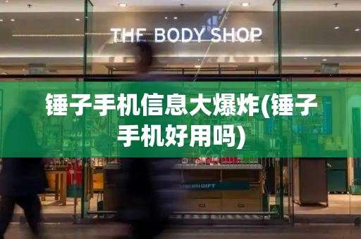 锤子手机信息大爆炸(锤子手机好用吗)