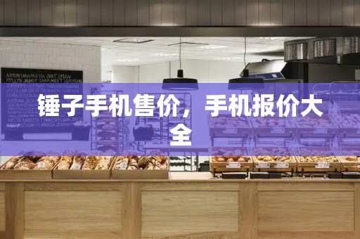 锤子手机售价，手机报价大全