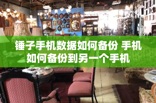 锤子手机数据如何备份 手机如何备份到另一个手机