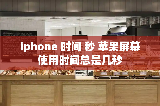 iphone 时间 秒 苹果屏幕使用时间总是几秒