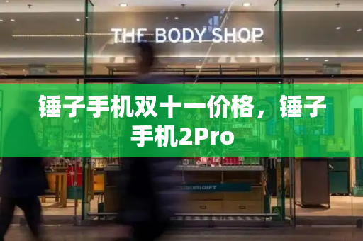 锤子手机双十一价格，锤子手机2Pro