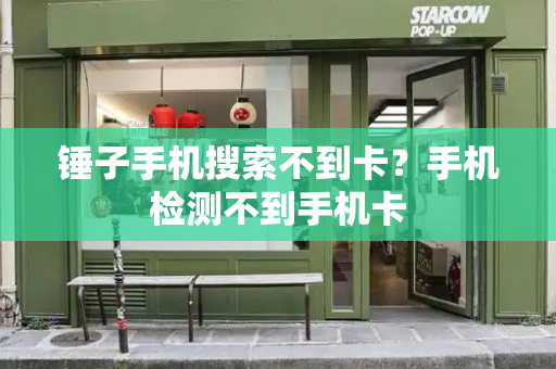 锤子手机搜索不到卡？手机检测不到手机卡-第1张图片-星选测评