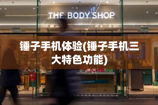 锤子手机体验(锤子手机三大特色功能)-第1张图片-星选测评