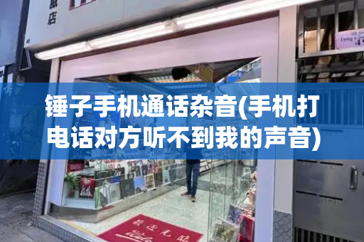 锤子手机通话杂音(手机打电话对方听不到我的声音)-第1张图片-星选测评