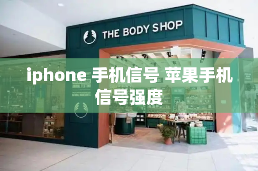 iphone 手机信号 苹果手机信号强度
