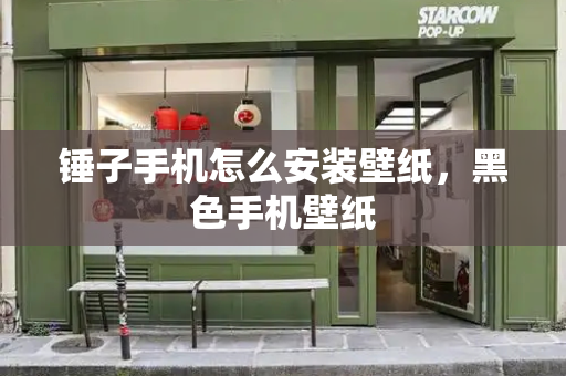 锤子手机怎么安装壁纸，黑色手机壁纸-第1张图片-星选测评