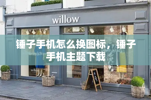 锤子手机怎么换图标，锤子手机主题下载
