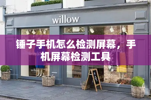 锤子手机怎么检测屏幕，手机屏幕检测工具-第1张图片-星选测评