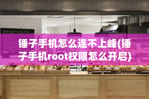 锤子手机怎么连不上峰(锤子手机root权限怎么开启)-第1张图片-星选测评