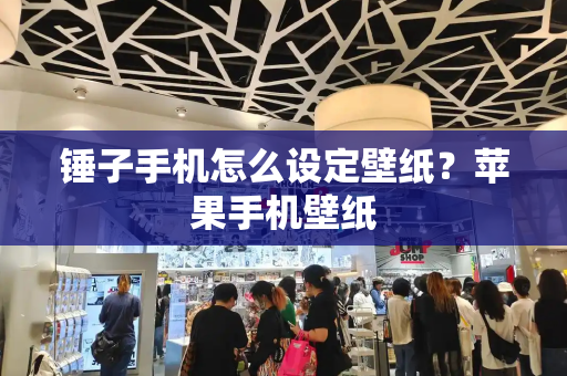 锤子手机怎么设定壁纸？苹果手机壁纸