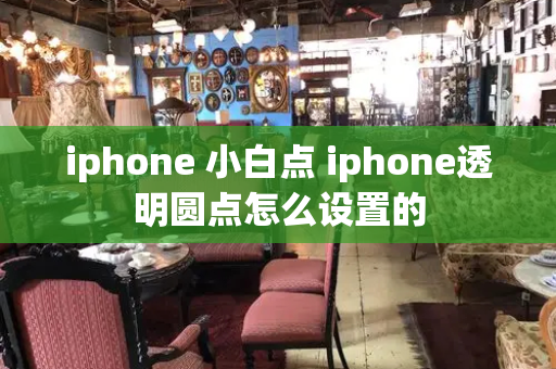 iphone 小白点 iphone透明圆点怎么设置的-第1张图片-星选测评