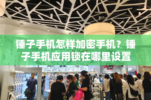 锤子手机怎样加密手机？锤子手机应用锁在哪里设置