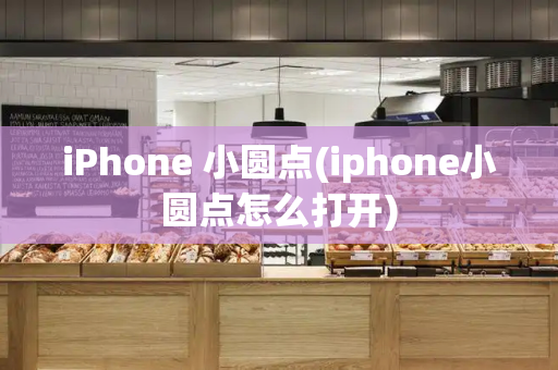 iPhone 小圆点(iphone小圆点怎么打开)-第1张图片-星选测评