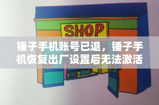 锤子手机账号已退，锤子手机恢复出厂设置后无法激活-第1张图片-星选测评