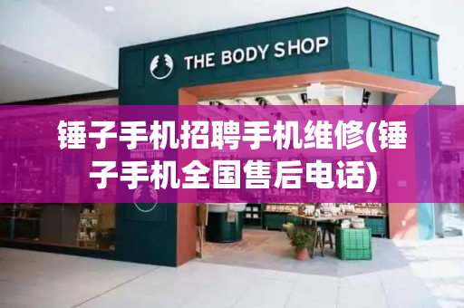 锤子手机招聘手机维修(锤子手机全国售后电话)