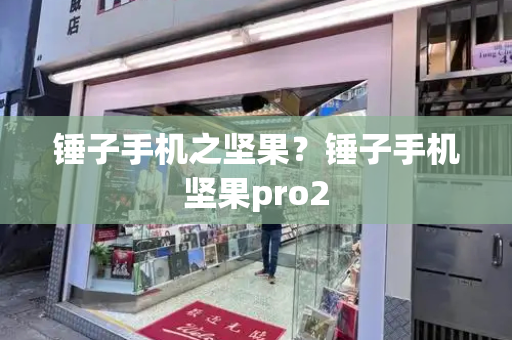 锤子手机之坚果？锤子手机坚果pro2