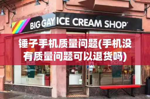 锤子手机质量问题(手机没有质量问题可以退货吗)
