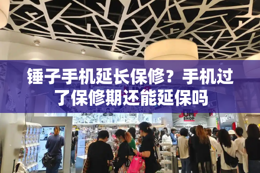 锤子手机延长保修？手机过了保修期还能延保吗