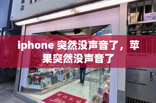 iphone 突然没声音了，苹果突然没声音了
