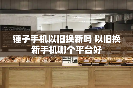 锤子手机以旧换新吗 以旧换新手机哪个平台好-第1张图片-星选测评