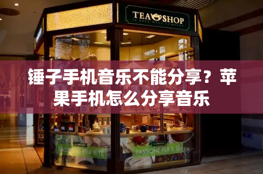 锤子手机音乐不能分享？苹果手机怎么分享音乐