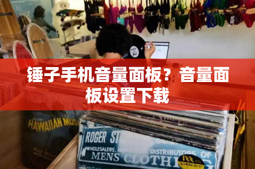 锤子手机音量面板？音量面板设置下载-第1张图片-星选测评