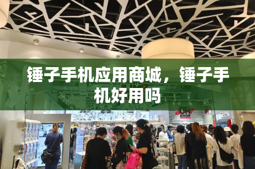 锤子手机应用商城，锤子手机好用吗-第1张图片-星选测评
