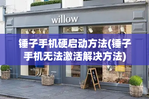锤子手机硬启动方法(锤子手机无法激活解决方法)-第1张图片-星选测评