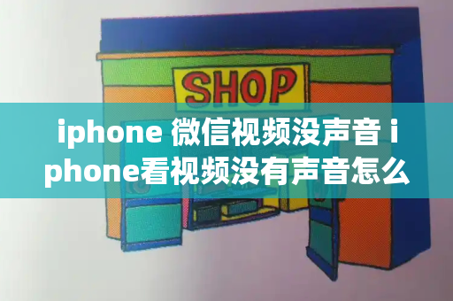iphone 微信视频没声音 iphone看视频没有声音怎么回事