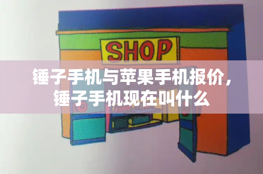 锤子手机与苹果手机报价，锤子手机现在叫什么-第1张图片-星选测评