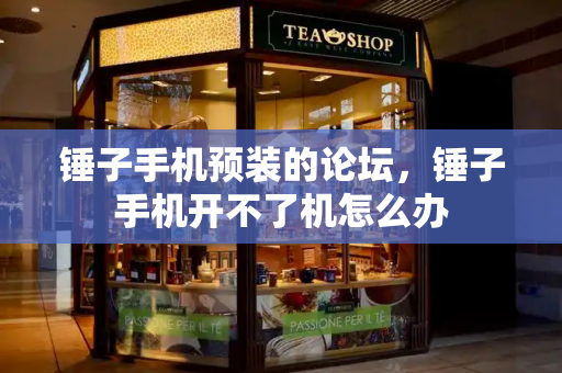 锤子手机预装的论坛，锤子手机开不了机怎么办-第1张图片-星选测评