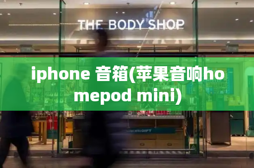 iphone 音箱(苹果音响homepod mini)