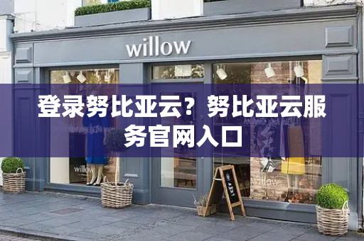登录努比亚云？努比亚云服务官网入口