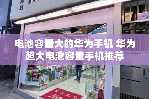 电池容量大的华为手机 华为超大电池容量手机推荐