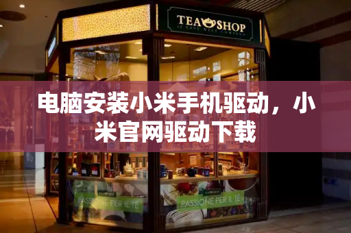 电脑安装小米手机驱动，小米官网驱动下载-第1张图片-星选测评