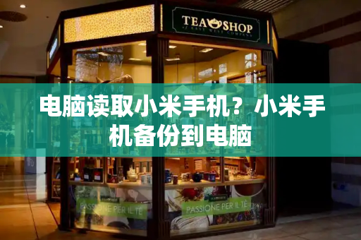 电脑读取小米手机？小米手机备份到电脑-第1张图片-星选测评