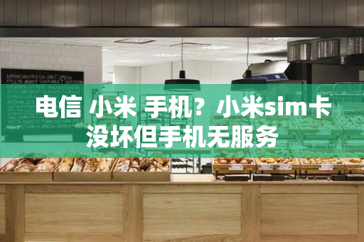 电信 小米 手机？小米sim卡没坏但手机无服务-第1张图片-星选测评