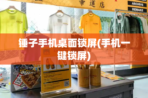 锤子手机桌面锁屏(手机一键锁屏)-第1张图片-星选测评