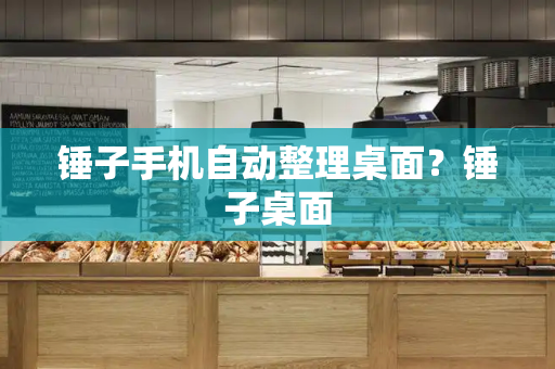 锤子手机自动整理桌面？锤子桌面