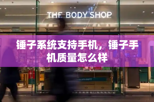 锤子系统支持手机，锤子手机质量怎么样