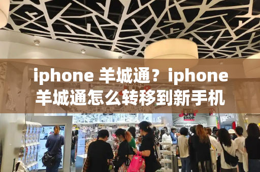 iphone 羊城通？iphone羊城通怎么转移到新手机-第1张图片-星选测评