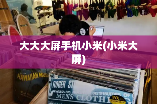 大大大屏手机小米(小米大屏)