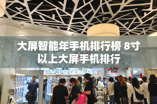 大屏智能年手机排行榜 8寸以上大屏手机排行