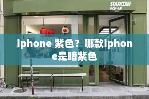 iphone 紫色？哪款iphone是暗紫色-第1张图片-星选测评