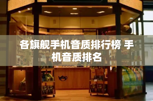 各旗舰手机音质排行榜 手机音质排名
