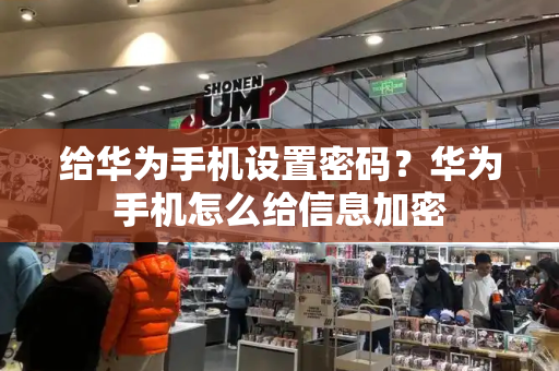 给华为手机设置密码？华为手机怎么给信息加密-第1张图片-星选测评
