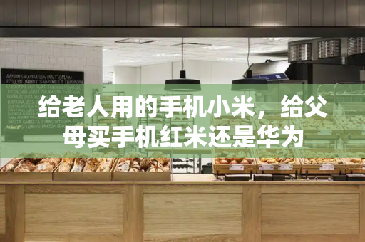 给老人用的手机小米，给父母买手机红米还是华为-第1张图片-星选测评