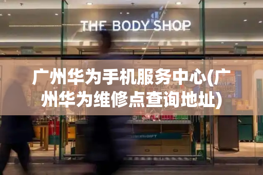 广州华为手机服务中心(广州华为维修点查询地址)-第1张图片-星选测评