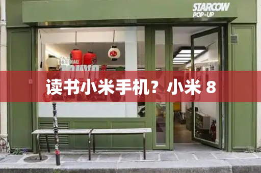 读书小米手机？小米 8-第1张图片-星选测评