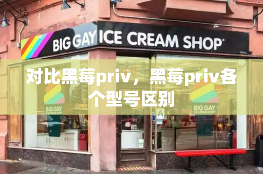对比黑莓priv，黑莓priv各个型号区别-第1张图片-星选测评
